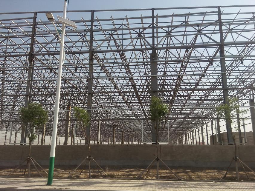 德宏汽车工业厂房网架